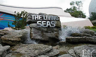 The Living Seas sign (without UT logo)