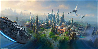 Star Wars Land Announced for Disneyland & Walt Disney World